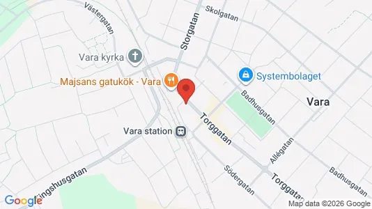 Lägenheter att hyra i Vara - Bild från Google Street View