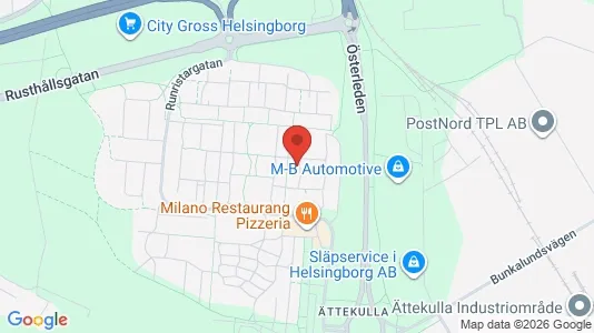 Bostadsrätter till salu i Helsingborg - Bild från Google Street View