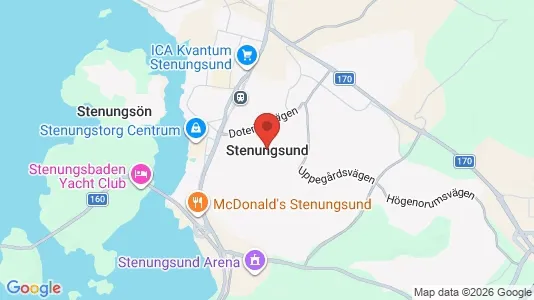 Hus till salu i Stenungsund - Bild från Google Street View