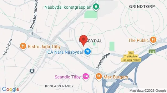 Bostadsrätter till salu i Täby - Bild från Google Street View