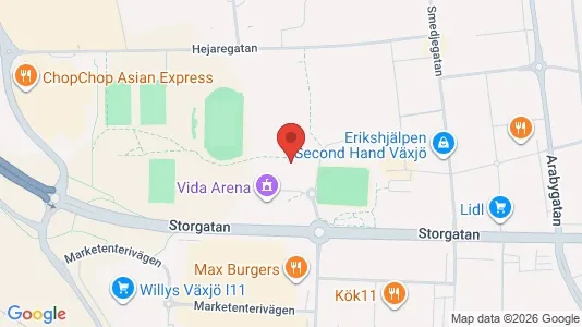 Bostadsrätter till salu i Växjö - Bild från Google Street View
