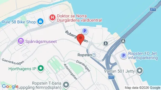 Bostadsrätter till salu i Gärdet/Djurgården - Bild från Google Street View