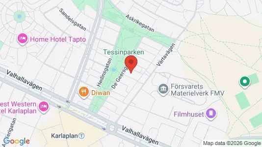 Bostadsrätter till salu i Gärdet/Djurgården - Bild från Google Street View