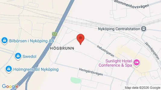 Bostadsrätter till salu i Nyköping - Bild från Google Street View