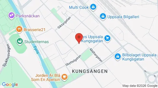 Bostadsrätter till salu i Uppsala - Bild från Google Street View
