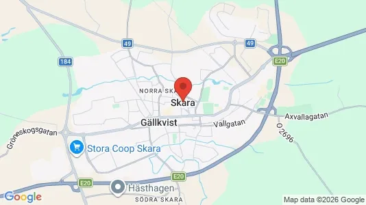 Lägenheter till salu i Skara - Bild från Google Street View