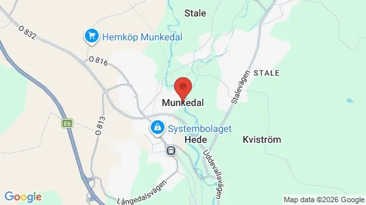 Hus till salu i Munkedal - Bild från Google Street View