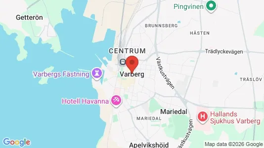 Fritidshus till salu i Varberg - Bild från Google Street View