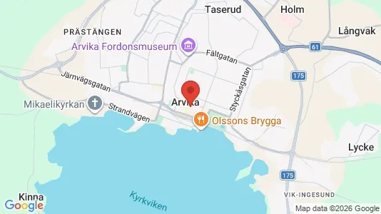 Hus till salu i Arvika - Bild från Google Street View
