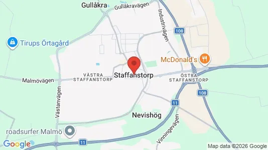 Hus till salu i Staffanstorp - Bild från Google Street View
