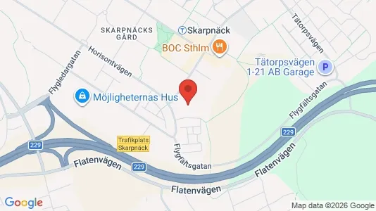 Lägenheter att hyra i Söderort - kort over placeringen