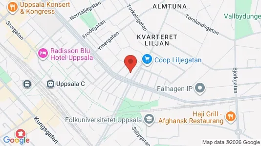 Lägenheter till salu i Uppsala - Bild från Google Street View