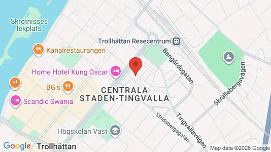 Bostadsrätter till salu i Trollhättan - Bild från Google Street View