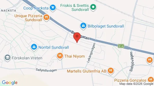 Bostadsrätter till salu i Sundsvall - Bild från Google Street View