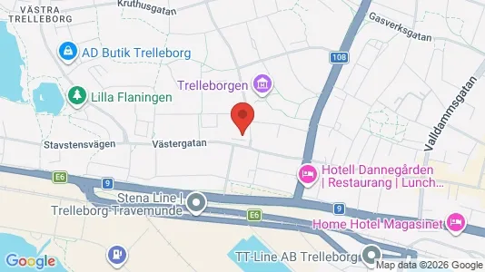 Lägenheter till salu i Trelleborg - Bild från Google Street View