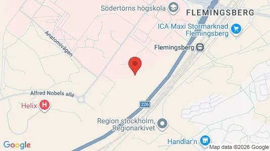 Lägenheter att hyra i Huddinge - Bild från Google Street View