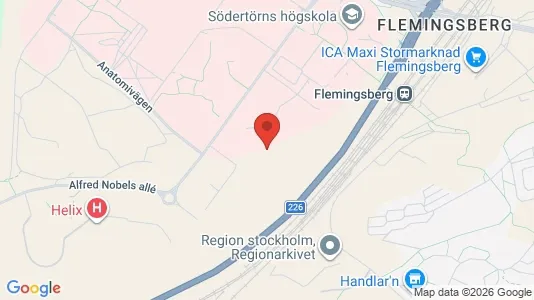 Lägenheter att hyra i Huddinge - Bild från Google Street View