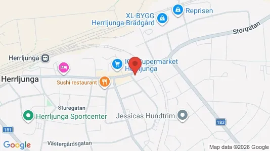 Lägenheter att hyra i Herrljunga - Bild från Google Street View