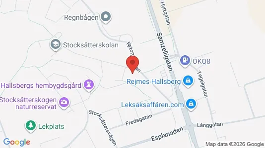 Lägenheter att hyra i Hallsberg - Bild från Google Street View