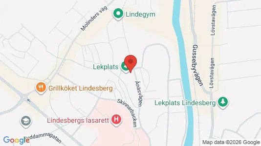 Lägenheter att hyra i Lindesberg - Bild från Google Street View
