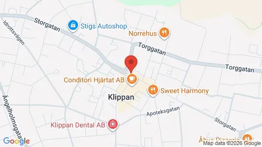Lägenheter att hyra i Klippan - Bild från Google Street View