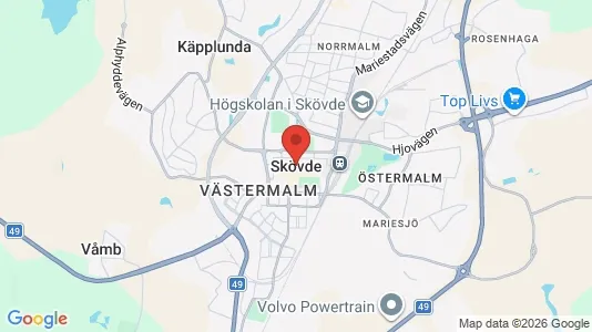 Hus till salu i Skövde - Bild från Google Street View