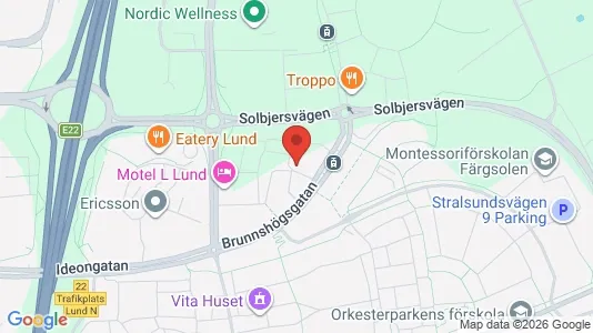 Bostadsrätter till salu i Lund - Bild från Google Street View