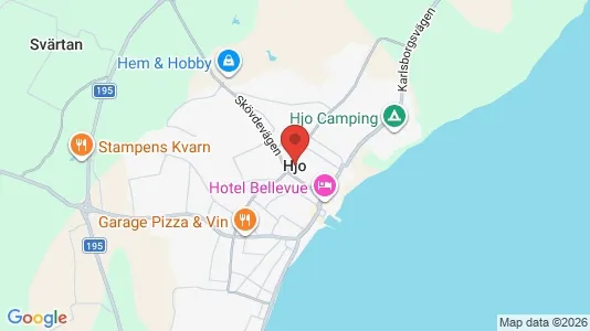 Hus till salu i Hjo - Bild från Google Street View
