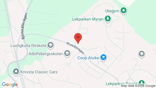 Bostadsrätter till salu i Knivsta - Bild från Google Street View