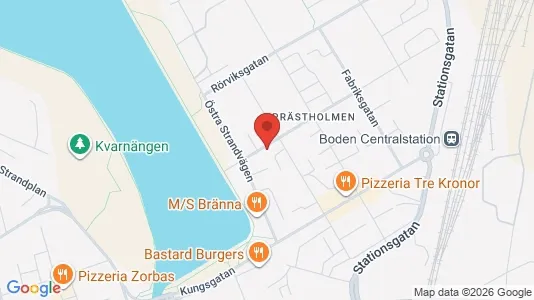Bostadsrätter till salu i Boden - Bild från Google Street View