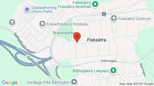 Lägenheter att hyra i Nacka - kort over placeringen