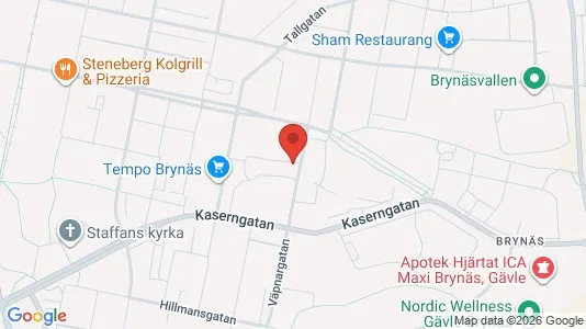 Lägenheter att hyra i Gävle - Bild från Google Street View