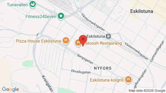 Lägenheter att hyra i Eskilstuna - kort over placeringen