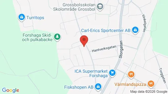 Lägenheter att hyra i Forshaga - Bild från Google Street View