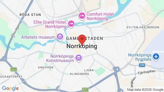 Radhus till salu i Norrköping - Bild från Google Street View