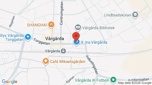 Lägenheter att hyra i Vårgårda - kort over placeringen