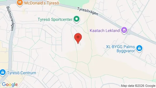 Bostadsrätter till salu i Tyresö - Bild från Google Street View