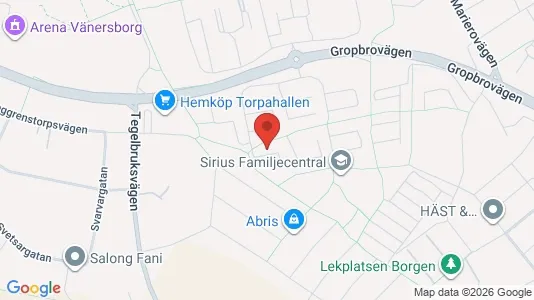 Bostadsrätter till salu i Vänersborg - Bild från Google Street View