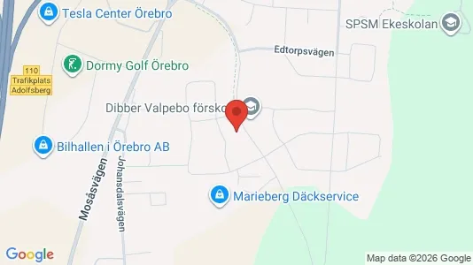 Lägenheter att hyra i Örebro - Bild från Google Street View
