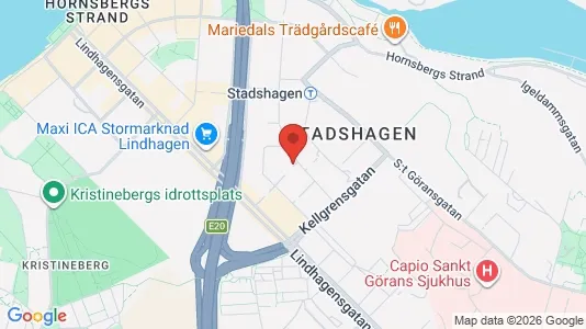 Bostadsrätter till salu i Kungsholmen - kort over placeringen