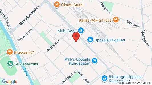 Lägenheter till salu i Uppsala - Bild från Google Street View