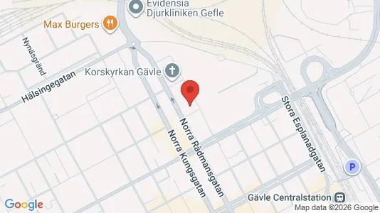 Lägenheter att hyra i Gävle - Bild från Google Street View