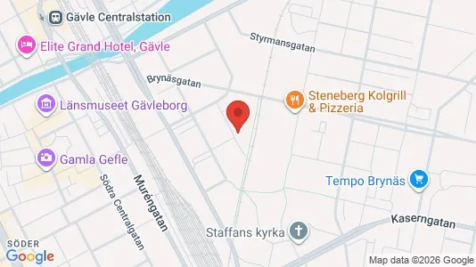 Lägenheter att hyra i Gävle - Bild från Google Street View