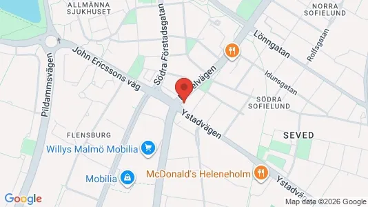 Lägenheter att hyra i Malmö Centrum - Bild från Google Street View