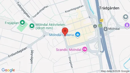 Lägenheter att hyra i Mölndal - Bild från Google Street View