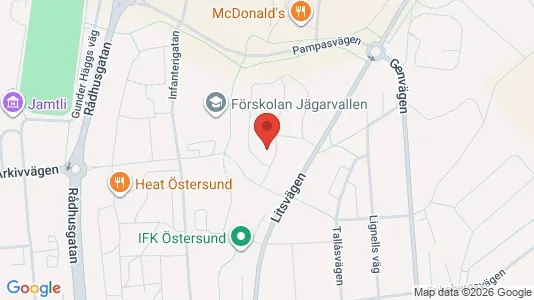 Lägenheter att hyra i Östersund - Bild från Google Street View
