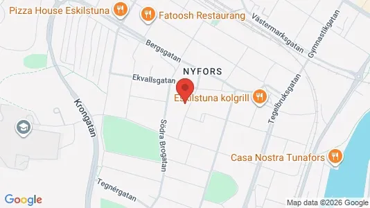 Lägenheter att hyra i Eskilstuna - kort over placeringen