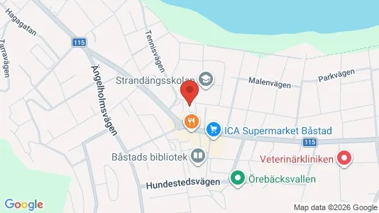 Lägenheter att hyra i Båstad - Bild från Google Street View