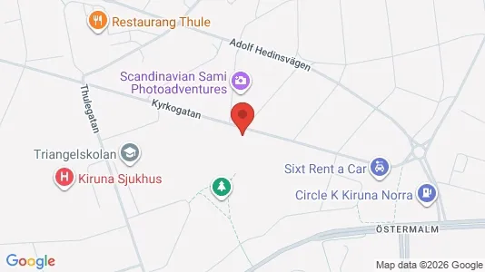 Bostadsrätter till salu i Kiruna - Bild från Google Street View