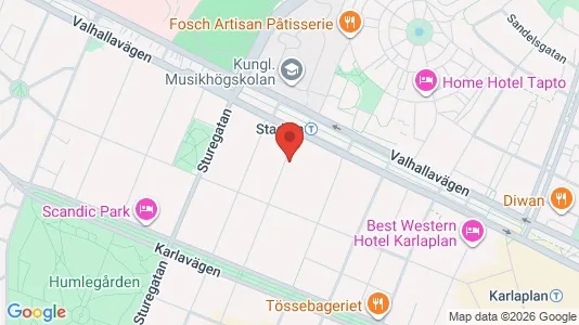 Bostadsrätter till salu i Östermalm - Bild från Google Street View